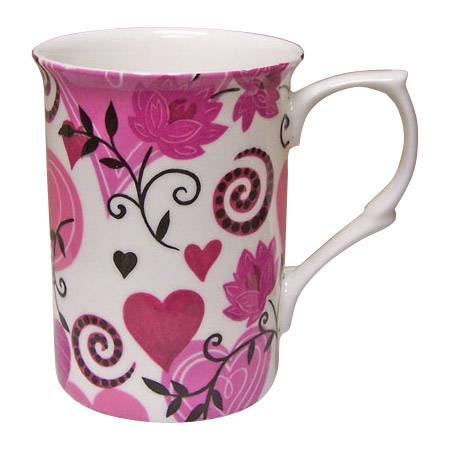 Valentine Chintz Bone China Mug