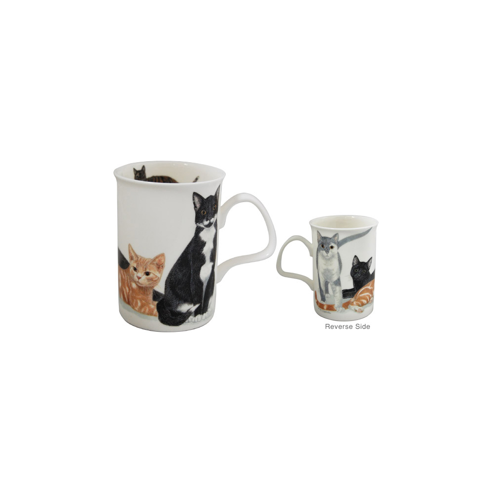 Cats Galore, Animal Bone China Mug