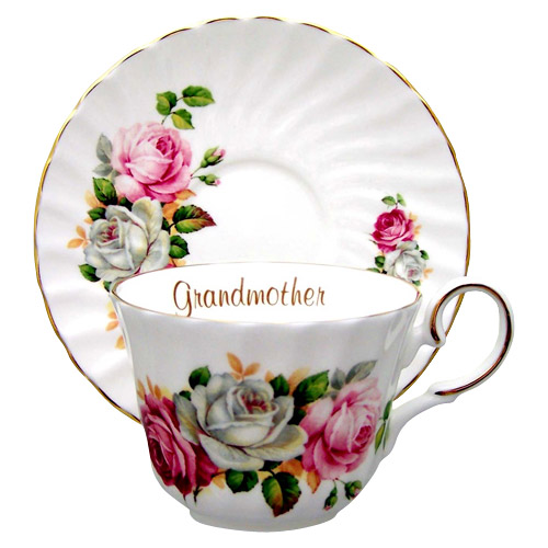 Tea Cup and Saucer, Grandmother