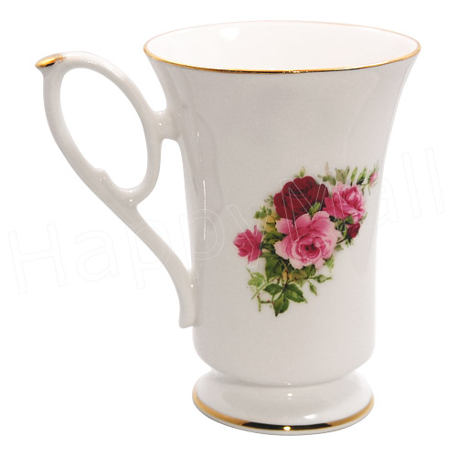 Summertime Rose Pedestal Mug, photo-1