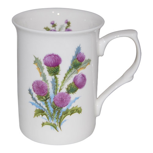 Thistle Bone China Mug