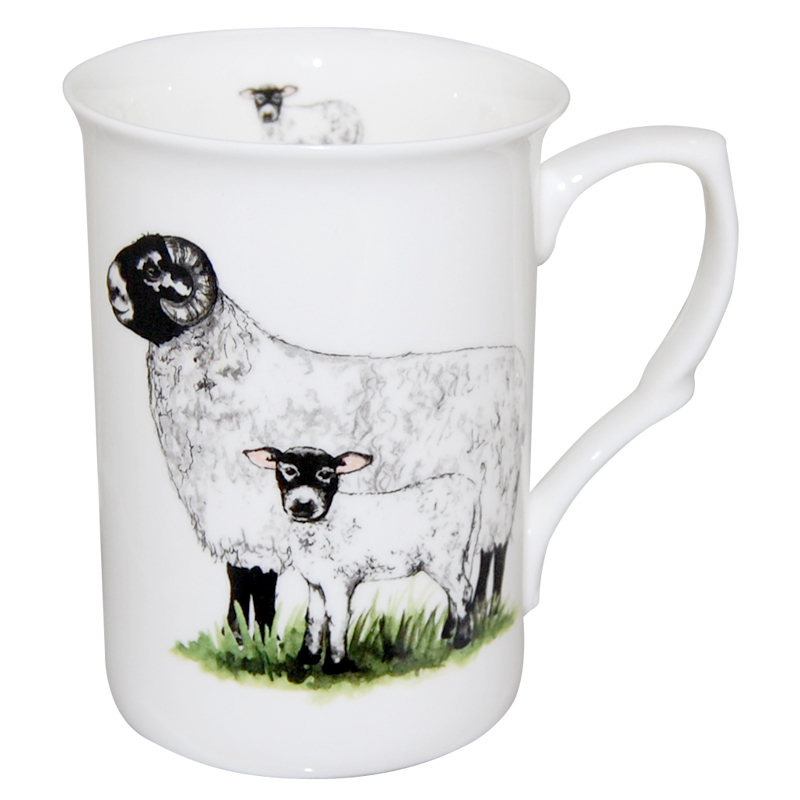 Mother and Child Sheep Mug