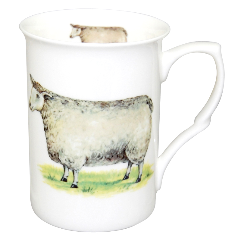 Sheep Mug, White Face