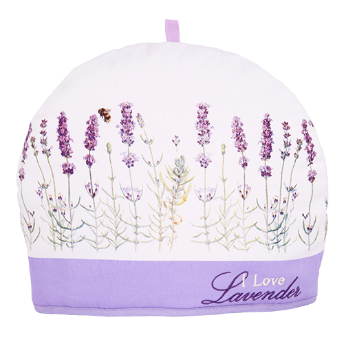 I Love Lavender Cotton Tea Cozy
