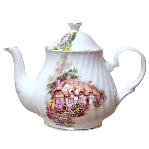 English Cottage Bone China Teapot - 2 Cup