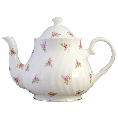 Dot Rose 6-Cup Teapot