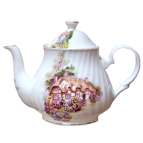 English Cottage Bone China Teapot - 4 Cup