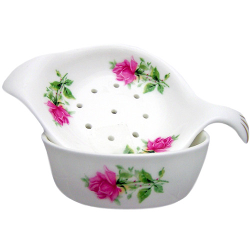 Summertime Rose Tea Strainer