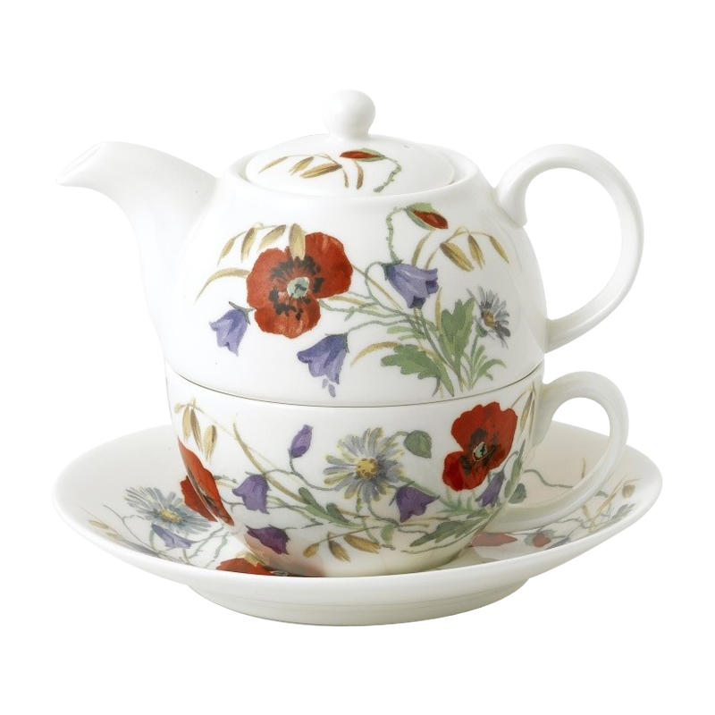 Tea for One Teapot Set - English Meadow