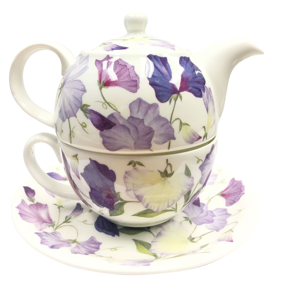 Tea for One Teapot Set - Sweet Pea Lilac, photo-1