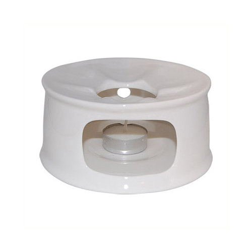 Plain White Fine Bone China Teapot Warmer