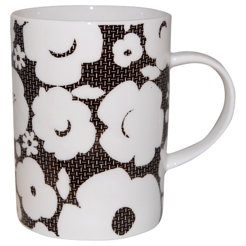 Floating Flowers Bone China Mug