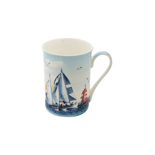 Nautical Mug - Sailboats