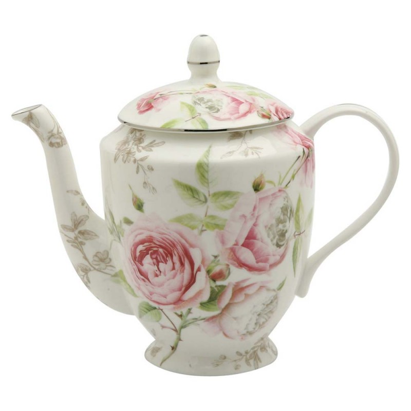Beau Rose 4-Cup Teapot