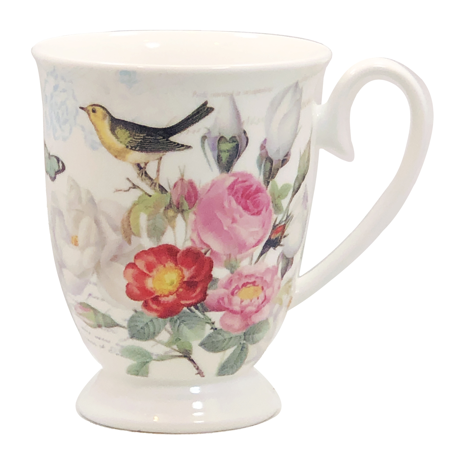 Liz Garden Footed Mug