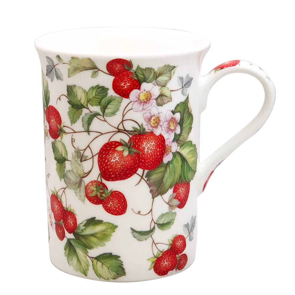 Strawberry Mug - Chintz Style