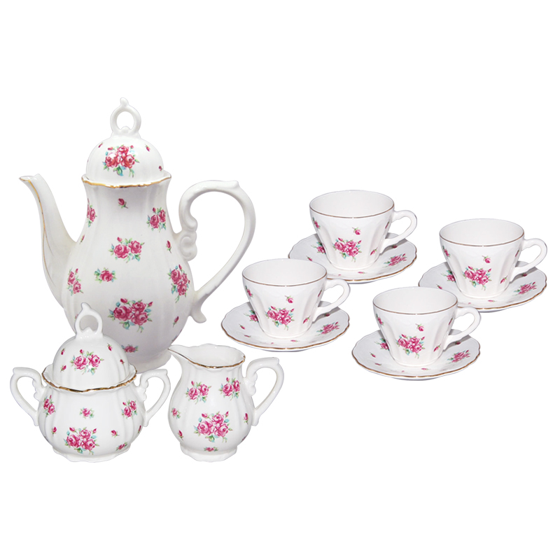 Pink Rose Tea Set - Young Ladies
