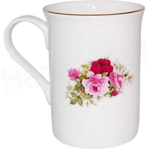 Summertime Rose Bone China Mug, photo-1