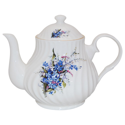 Forget-Me-Not Teapot, 4-Cup