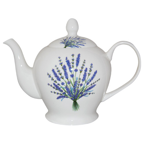 Lavender Bouquet Teapot - 6 Cup, photo main