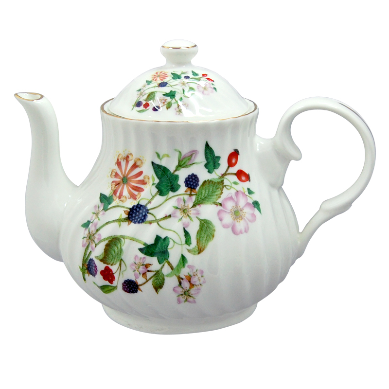 Hedgerow Teapot, 4-Cup