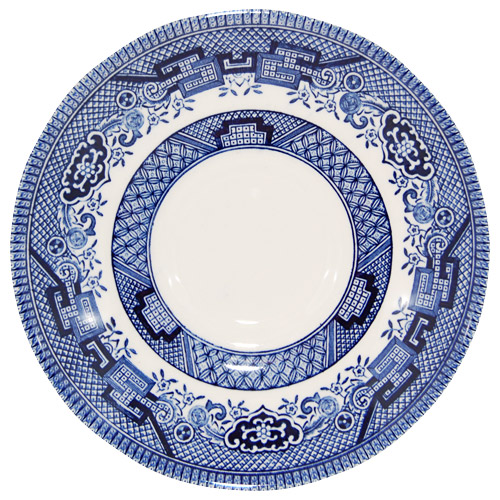 Churchill, Blue Willow Ware - Saucer Only