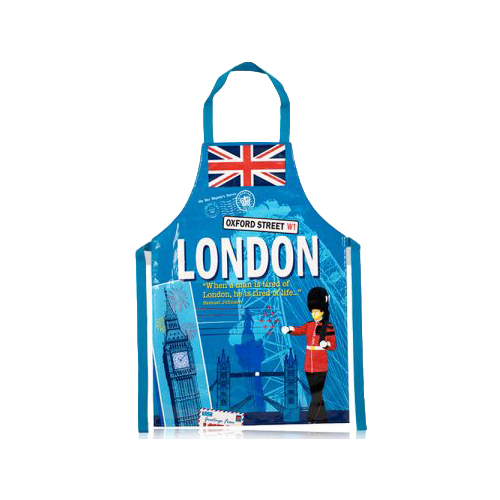 London Scrapbook PVC Apron