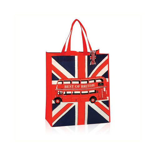 Union Jack Best of British Bus Shopping Bag