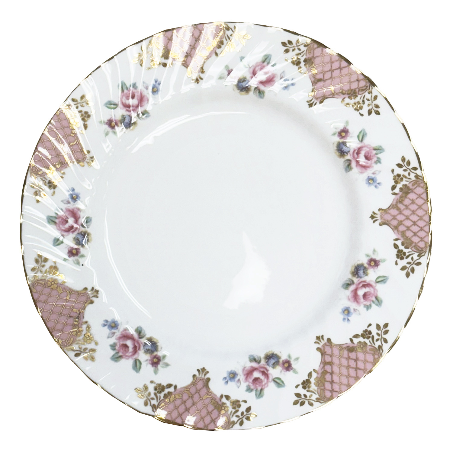 Lady Caroline Pink Plate