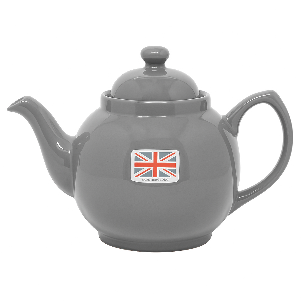 Grey Brown Betty Teapot – 2 Cups (22oz)