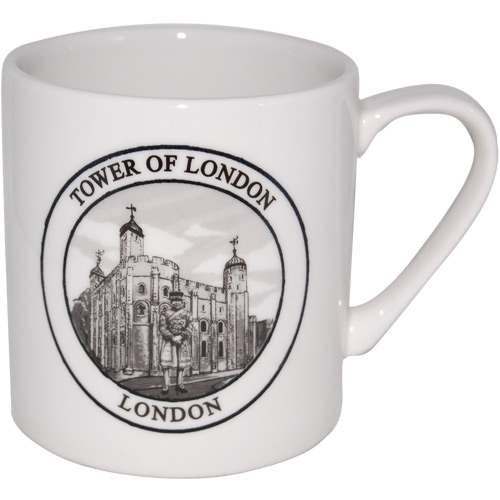 Tower of London Souvenir Mug by James Sadler
