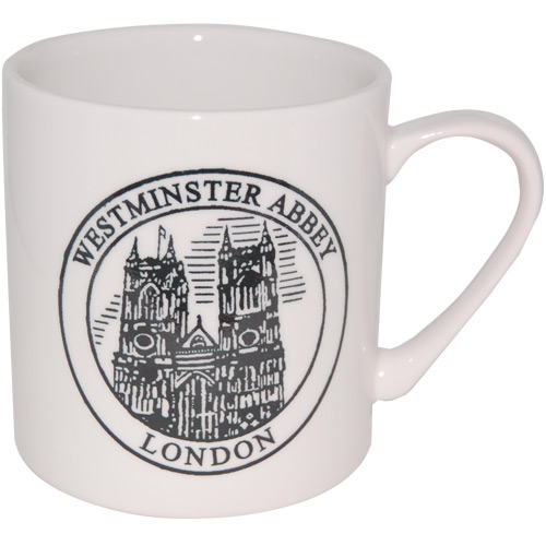 Westminster Abbey Souvenir Mug by James Sadler