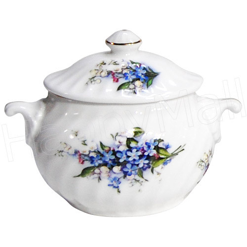 Forget-Me-Not Cream & Sugar Set, photo-1