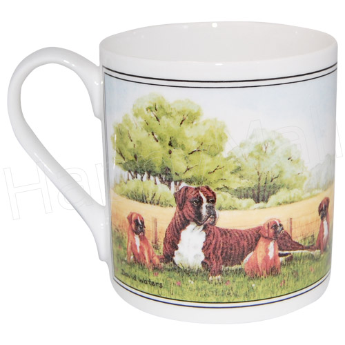 Boxer Coffee Mug - Fine Bone China, photo-1