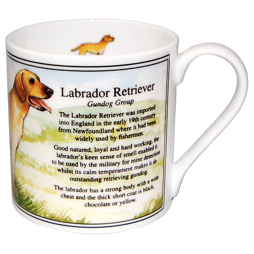 Labrador Coffee Mug - Fine Bone China