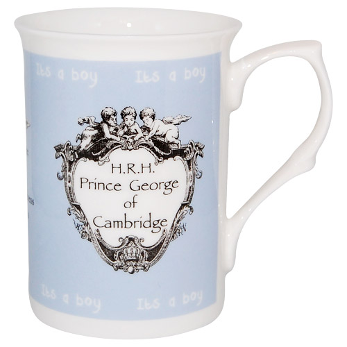Prince George of Cambridge Commemorative Fine Bone China Mug