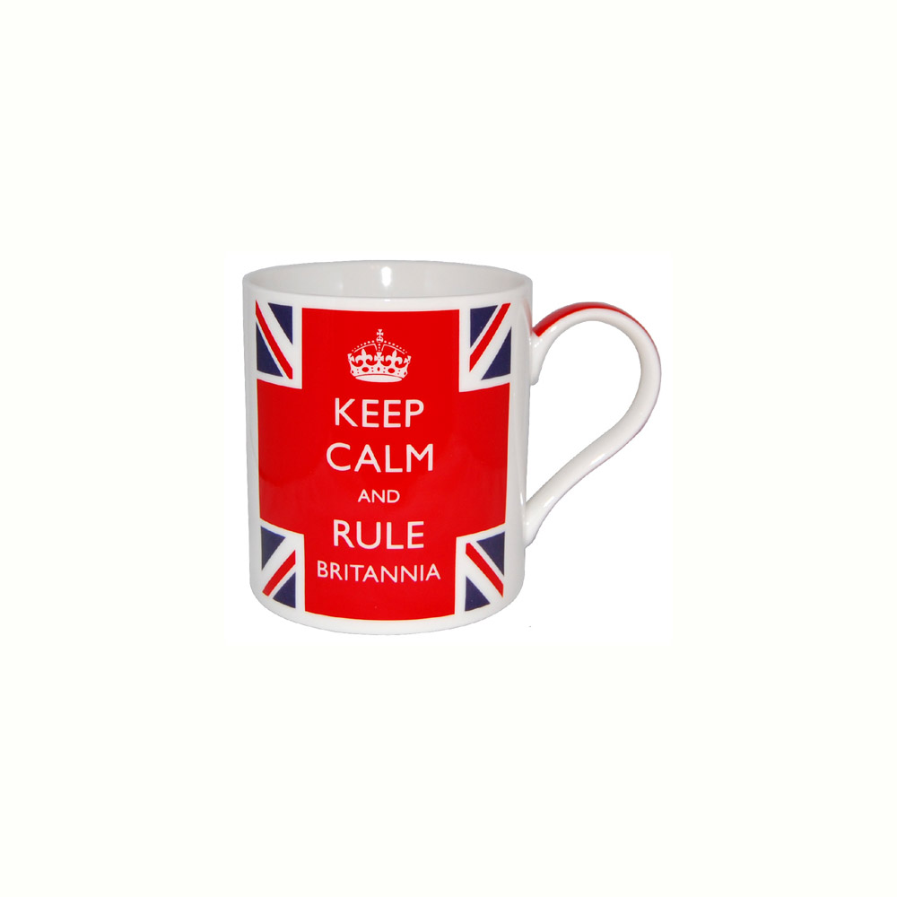 Keep Calm & Rule Britannia Mug