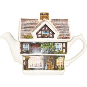 Red Lion Pub Cottage Teapot