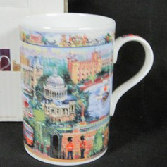 City of London - Bone China Mug