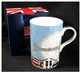 London Collection, Skyline - Bone China Mug