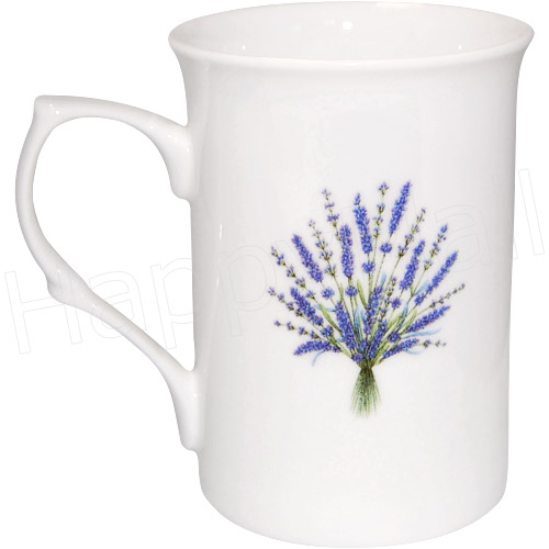 Lavender Bouquet Bone China Mug, photo-1