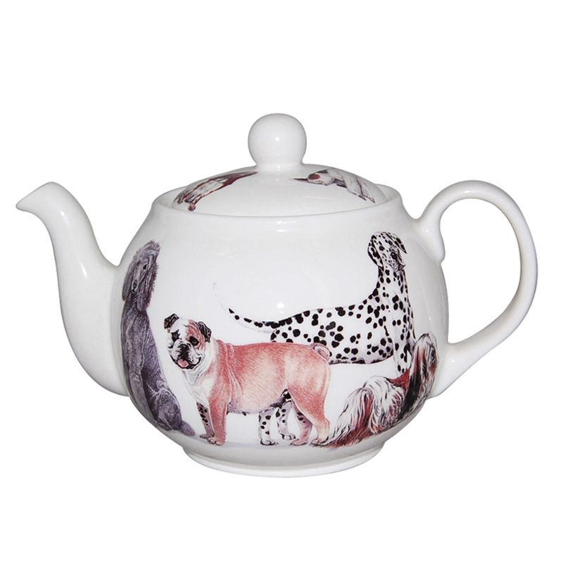 Dogs Galore Teapot, 6-Cup