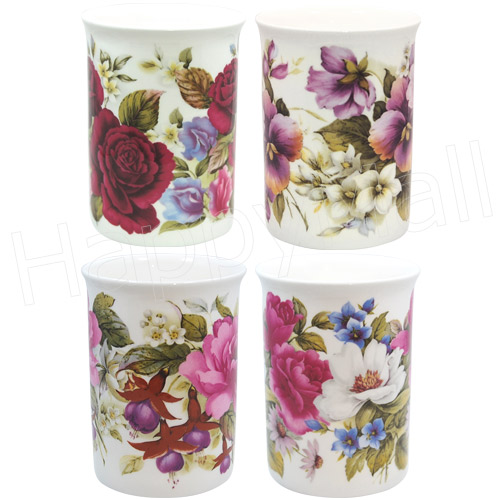 English Summer Floral Mug, Set of 4, photo-1