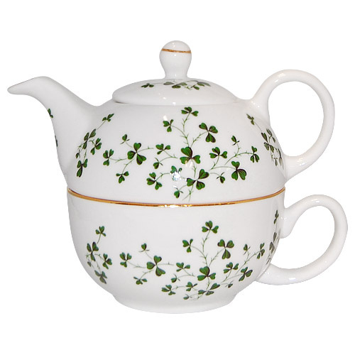 Shamrocks Tea-for-One Set