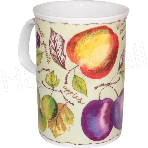 Soft Fruits Bone China Mug - Apricots, photo-1