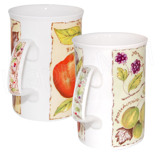 Soft Fruits Mug - Set of Two, photo-2