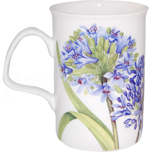 Agapanthus Bone China Mug - Blue, photo-1