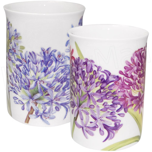 Set of Two Agapanthus Mugs, photo-1