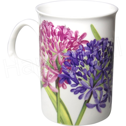 Agapanthus Mug - Fine Bone China - Purple, photo-1