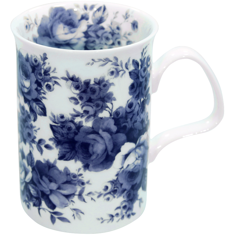 English Chintz mug in Blue